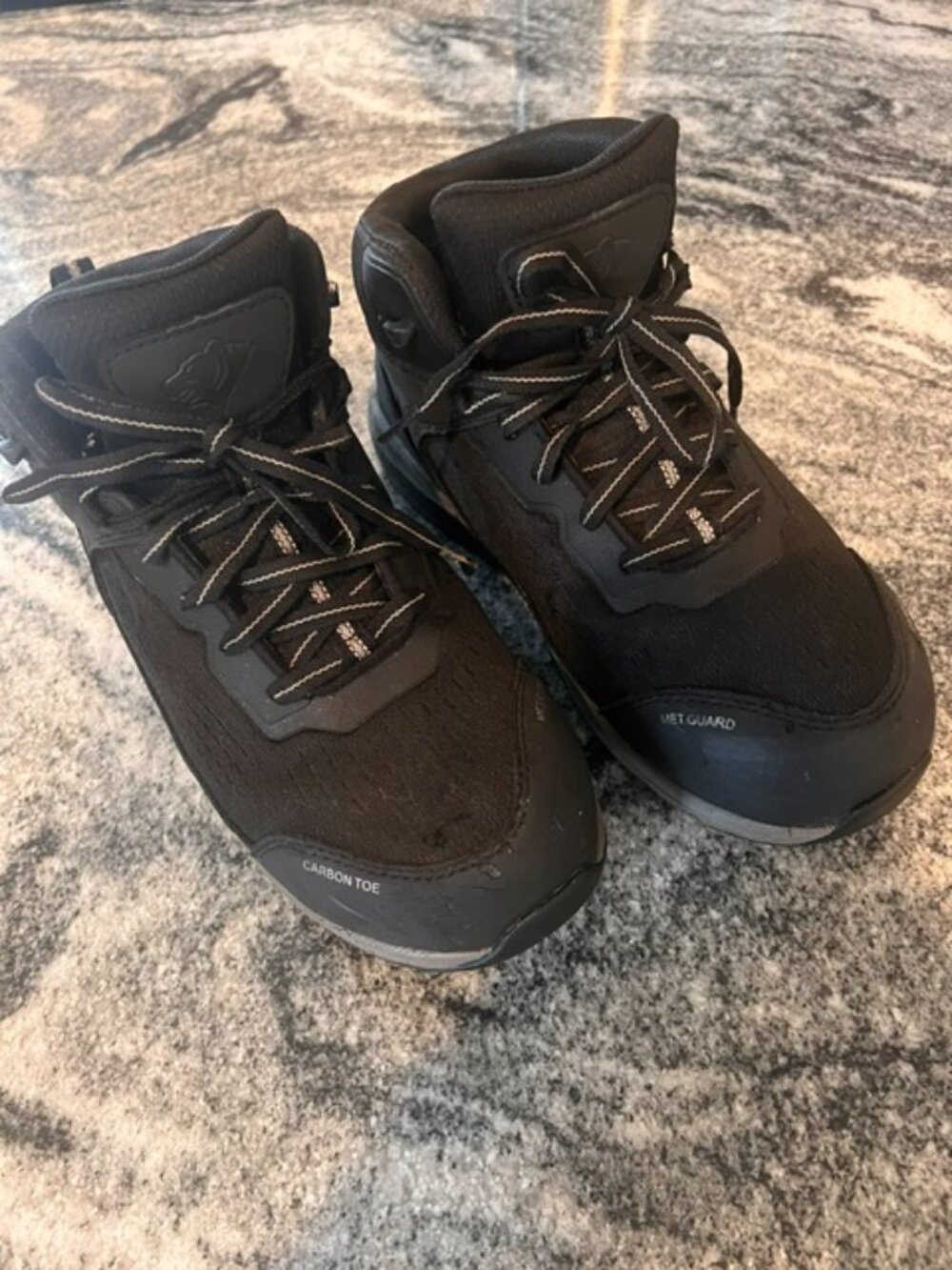 Herman Survivors Castle Men's Carbon Safety Toe Work Boots Black Size 8 Fair